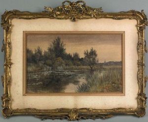 Marsh Scene by Robert Winter Fraser