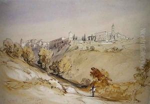 Chateau d'Este at Tivoli, 1840 by William Callow