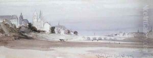 Blois on the Loire, 1856 by William Callow