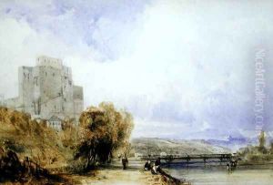 Chateau de Montboucher by William Callow