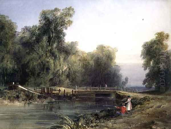 Children Angling - view 1