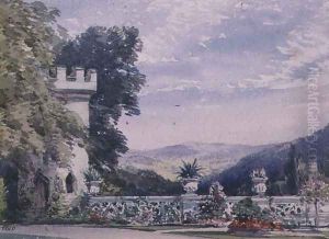Souvenirs of Rosenau, the birthplace of HRH The Prince Consort, Husband of Queen Victoria (4) by William Callow