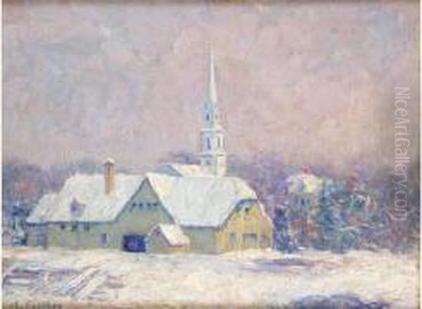 L'eglise Sous La Neige - view 1