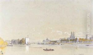 Tours on the Loire by William Callow