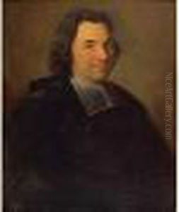 Portrait D'ecclesiastique by Jean Martial Fredou