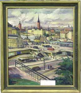 Utsikt Over Slussen.