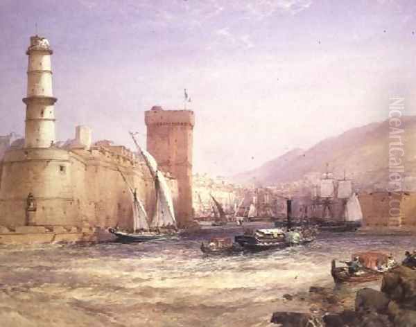 The Harbour, Marseilles, 1884 - view 1