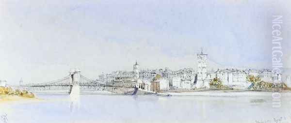 Valence, on the Rhone - view 1