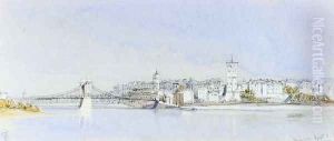 Valence, on the Rhone by William Callow