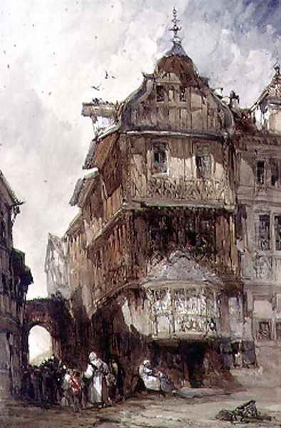 Old Houses, Bernkastel, on the Moselle - view 1