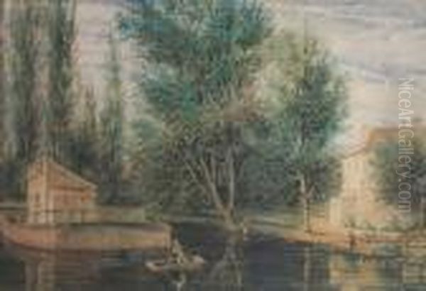 Fishing At Thorpe - view 1