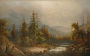 Breaking Light In The Mountains by William Frefichs