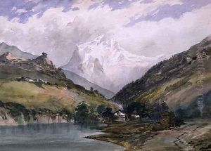 Wetterhorn, Bernese Oberland by William Callow