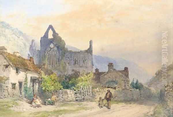 Tintern from the village - view 1