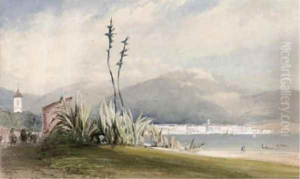 View across the bay towards Nice, France - view 1