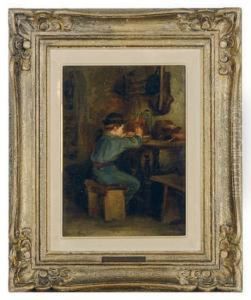 Le Premier Repas by Edouard Frere