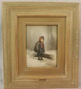 The Young Woodman by Edouard Frere