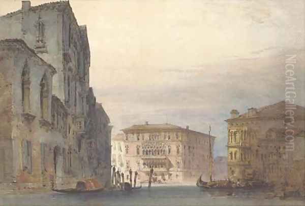 View of the Ca' Foscari on the Grand Canal, Venice - view 1