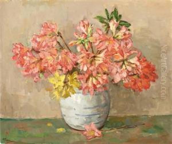 Rhodondendron In Vaas - view 1
