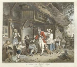 Retour Du Soldat Suisse Dans Le Pays by Sigismond Freudenberger