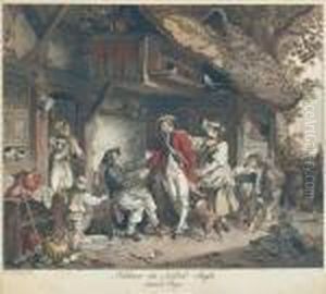Retour Du Soldat Suisse/dans Le Pays by Sigismond Freudenberger