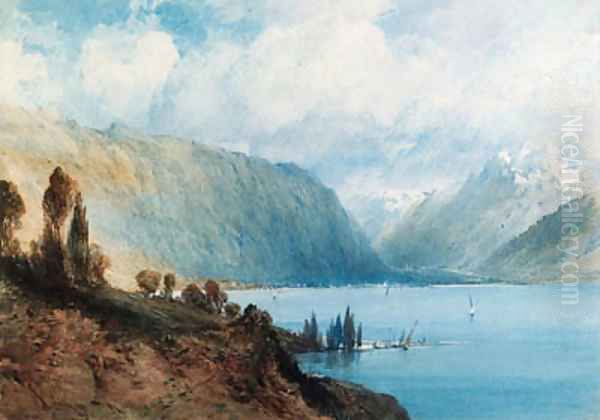 Lake Geneva, Switzerland - view 1