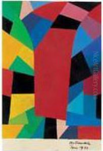 Der Rote Baum by Otto Freundlich