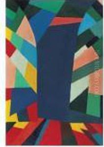Der Blau Baum by Otto Freundlich