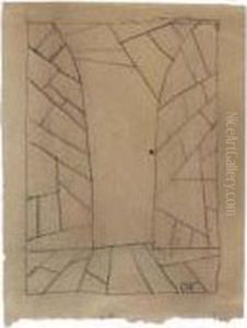 Etude Pour L'arbre, Circa 1933 by Otto Freundlich