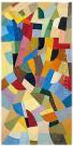 Komposition (diptychon Ii), 1936-38 (composition: Diptych Ii, 1936-38) by Otto Freundlich