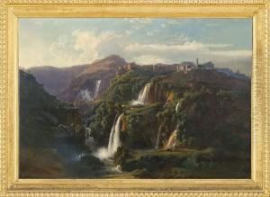 Veduta Delle Cascate Di Tivoli