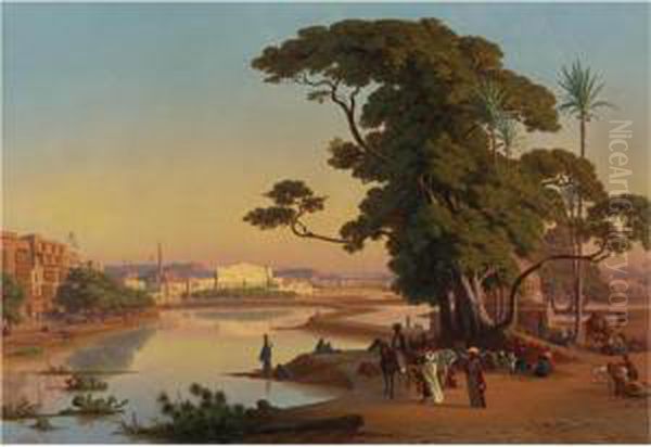 Sunset In Cairo - view 1