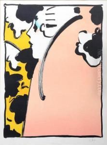 Profile Of A Woman by Max Adolf Peter Frey