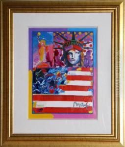 God Bless America by Max Adolf Peter Frey