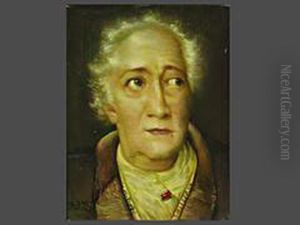 Portrait Von J. W. Von Goethe by Adolf Frey-Moock