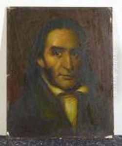 Portrait Des Paganini ?. by Adolf Frey-Moock