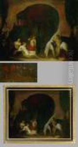 Mythologische Szene by Adolf Frey-Moock