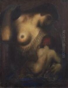 "meditation". by Adolf Frey-Moock