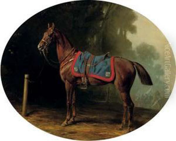 A Military Horse - view 1