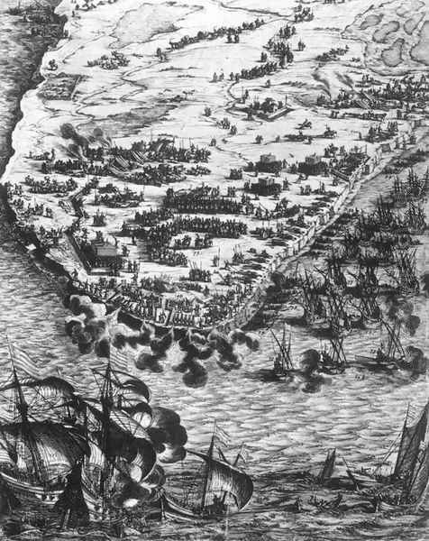 Siege of La Rochelle - view 1