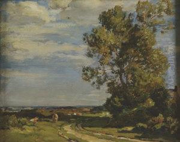 Cattle And Landscape, Dorset - view 1