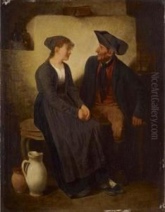Stelldichein by Friedrich V. Malheim Friedlaender