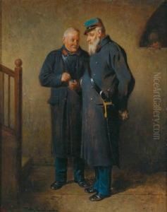 Two Veterans In Conversation Two Veterans In Conversation