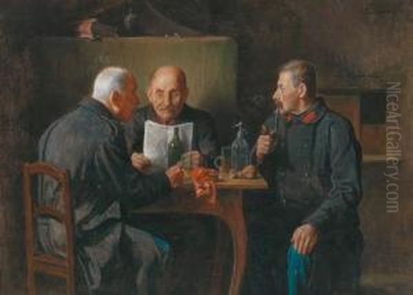 Three Veterans In Conversation - view 1