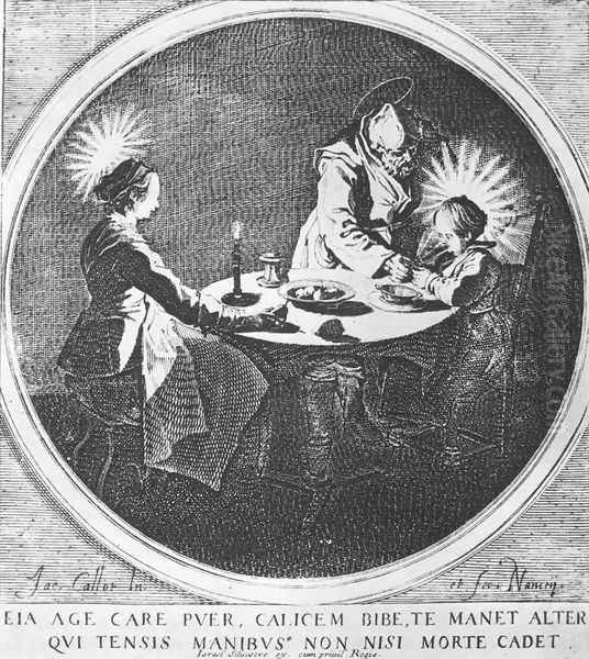 The Holy Family at Table 1628 - view 1
