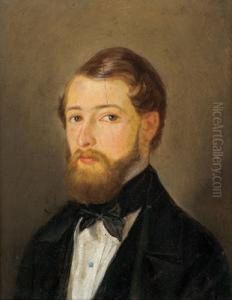 Portrait Of Fritz Rupprechts Portrait Of Fritz Rupprechts