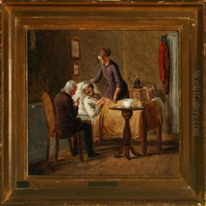 Wounded Soldier by Julius Friedlaender