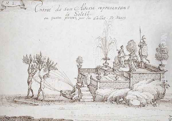 The Duke of Lorraine Representing the Sun - view 1