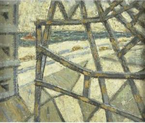 Central Parkway- Winter by Arnold Aaron Friedman