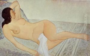 Sleeping Female Nude (betty) by Arnold Aaron Friedman